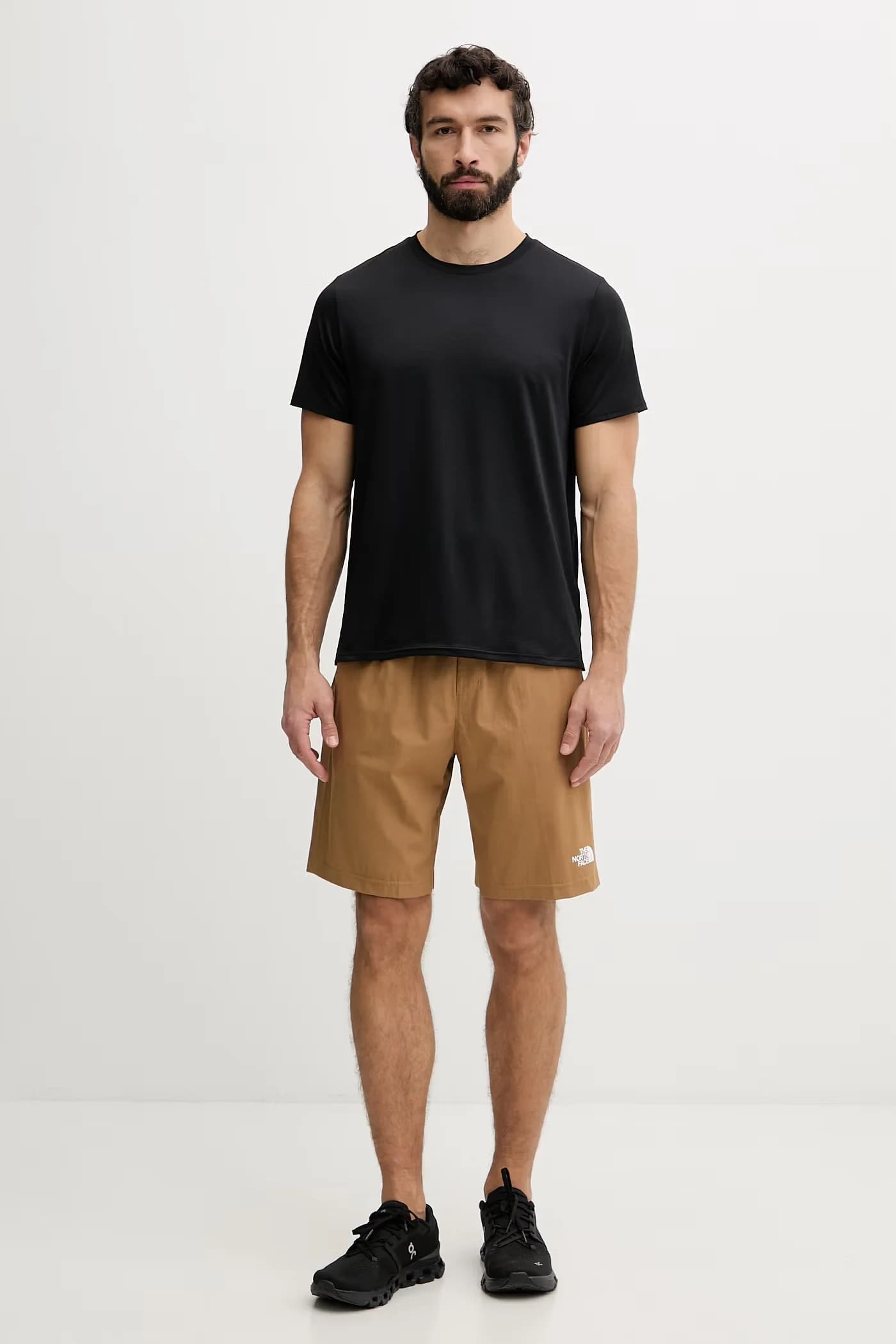 Мужские спортивные шорты из хлопка с эластаном - фото 2