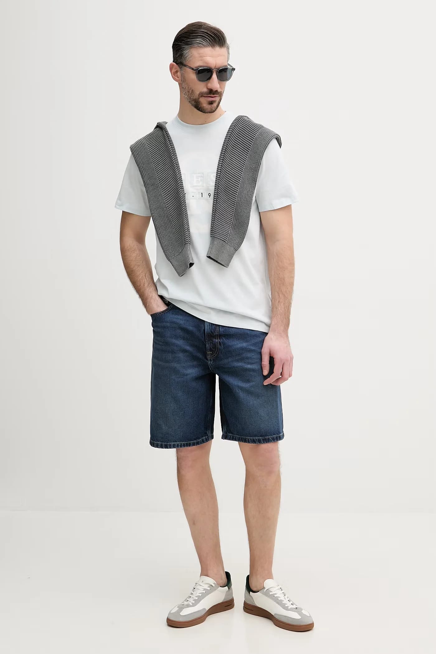 Мужские джинсовые шорты - фото 2