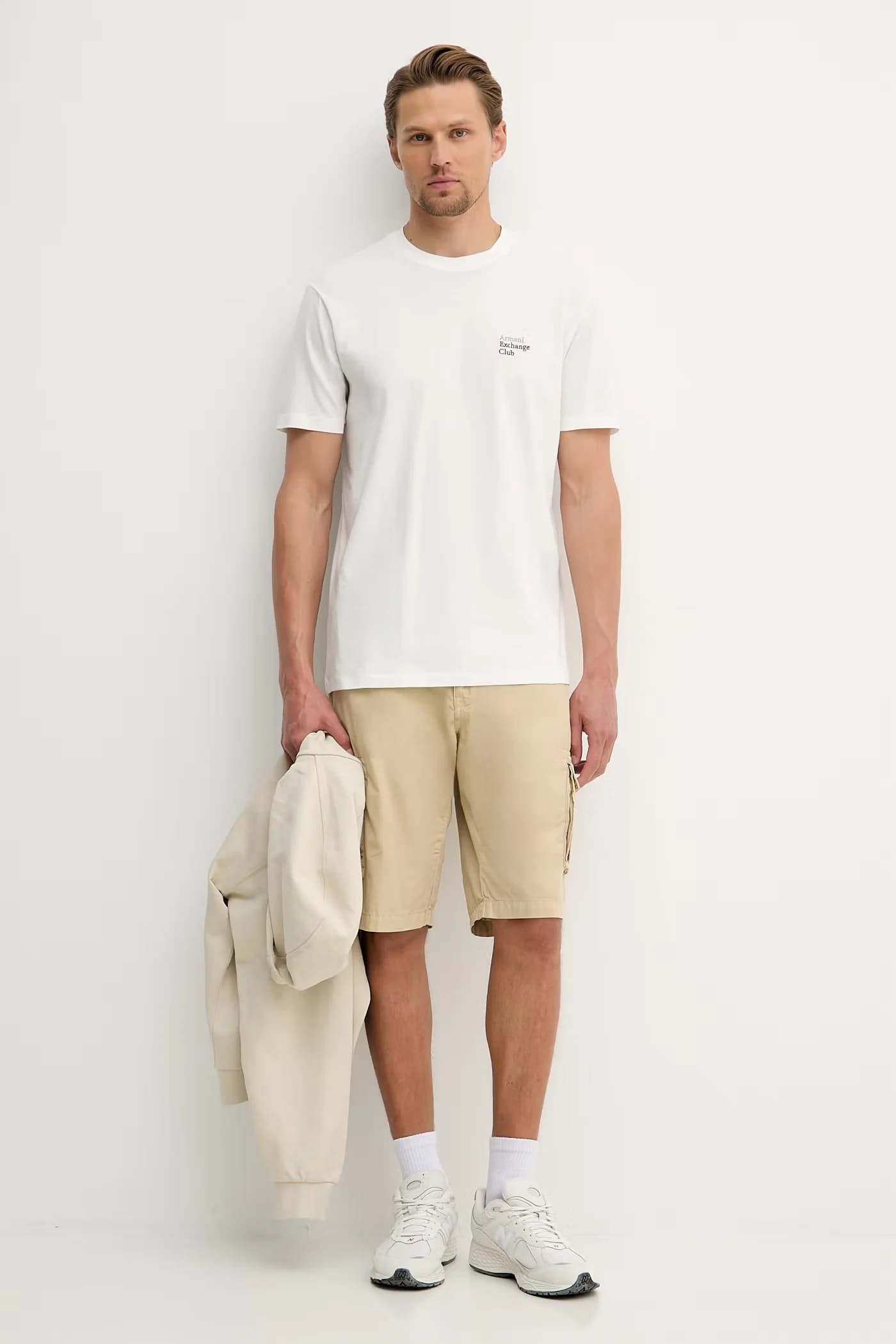 Мужские хлопковые шорты карго - фото 2