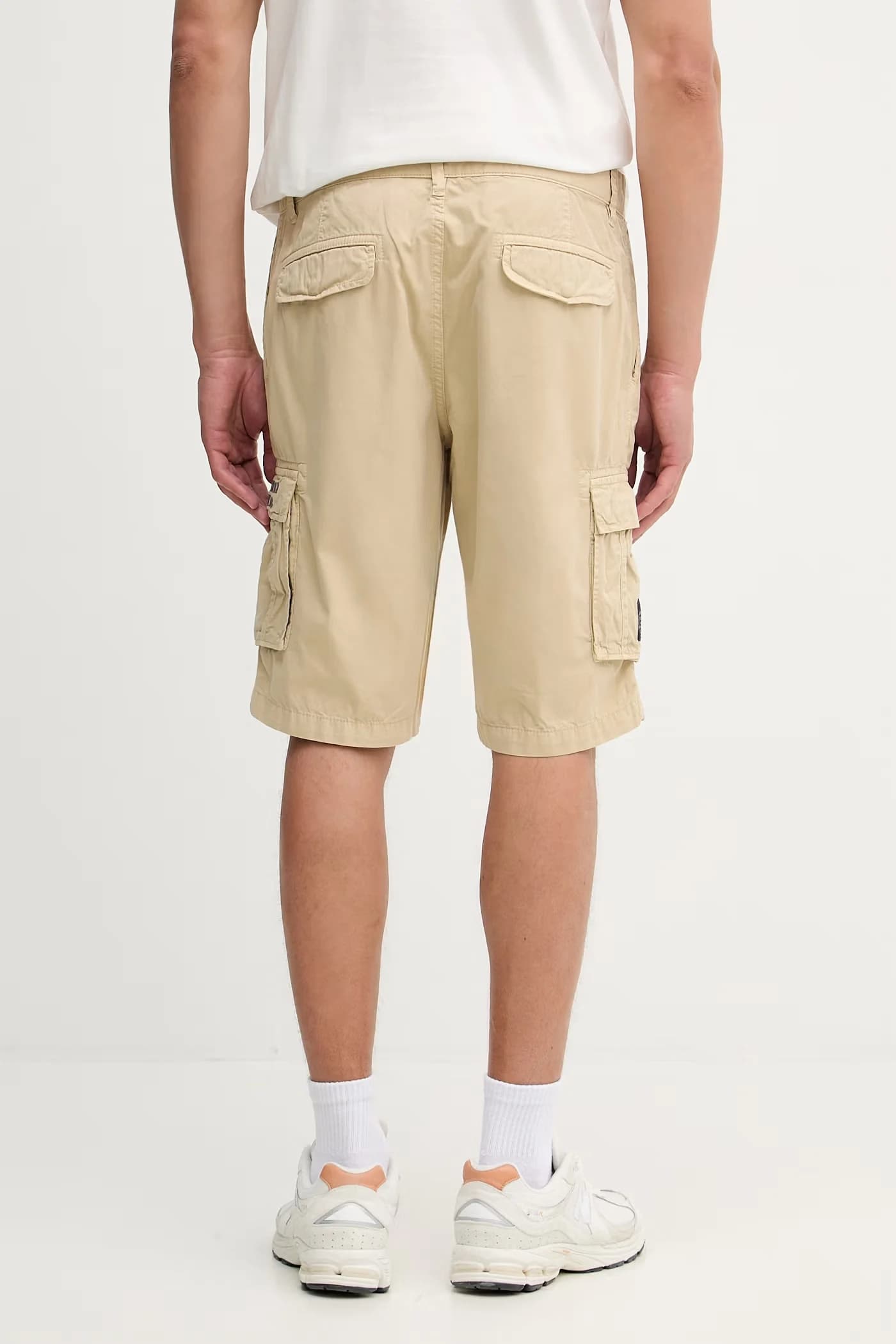 Мужские хлопковые шорты карго - фото 3