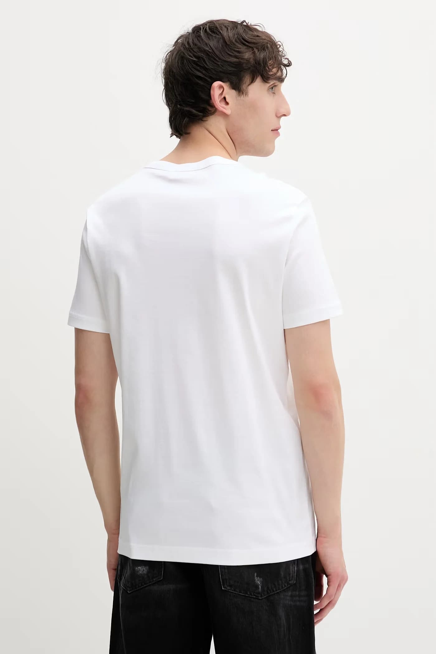 Мужская хлопковая футболка T-MIEGOR-K77 - фото 3