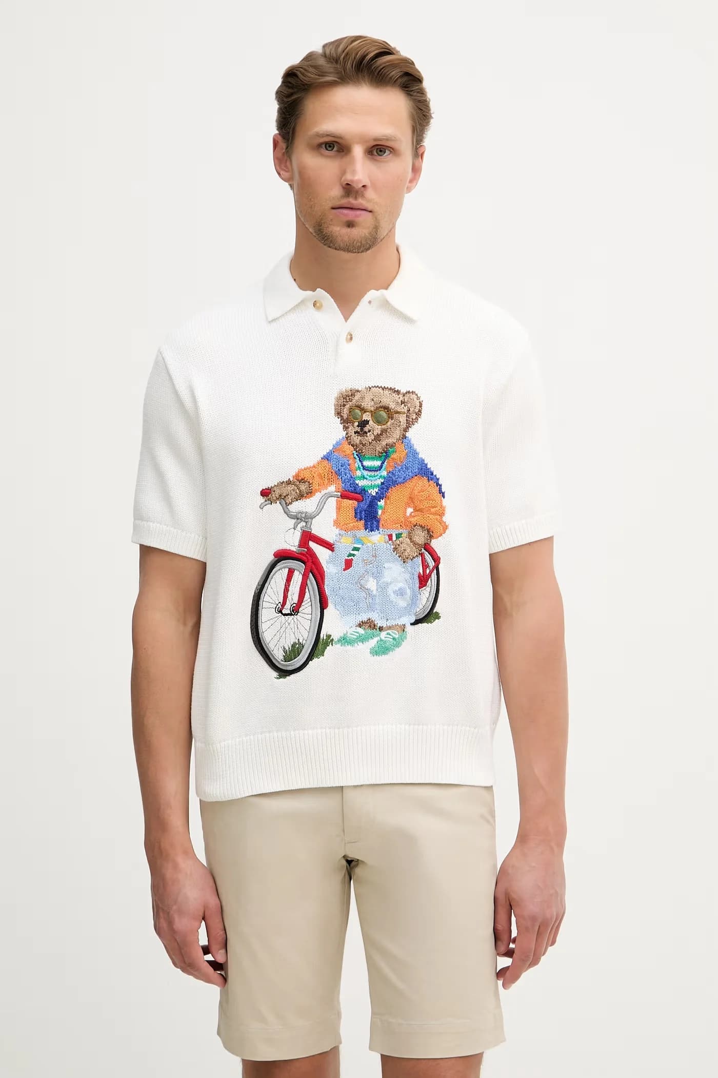 Мужское хлопковое поло