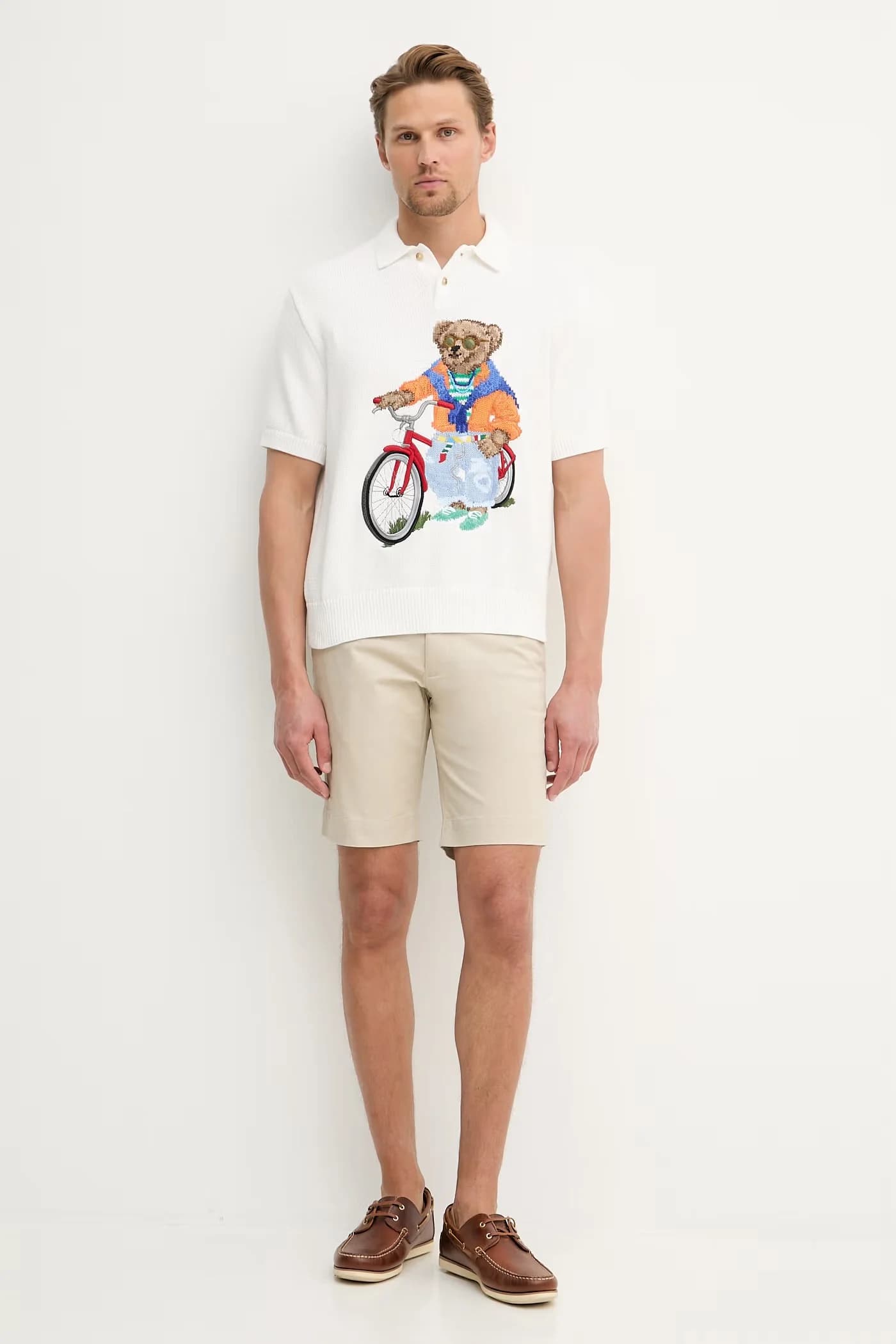 Мужское хлопковое поло - фото 2