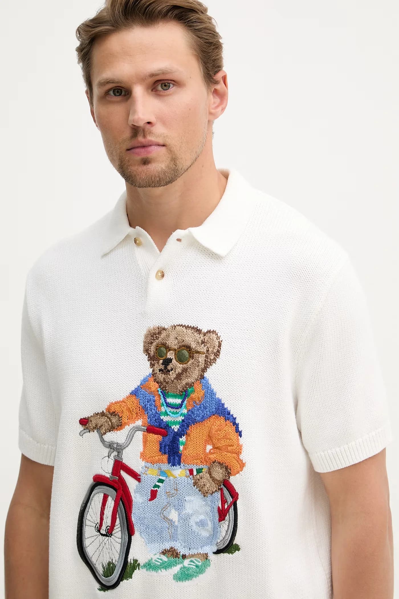 Мужское хлопковое поло - фото 4