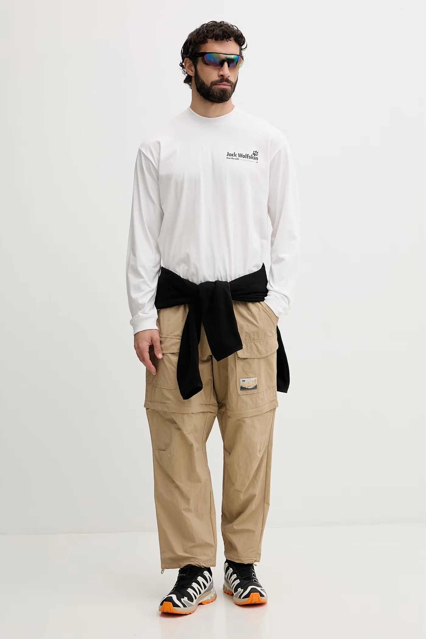 Уверенная мужская хлопковая рубашка с длинным рукавом - фото 2