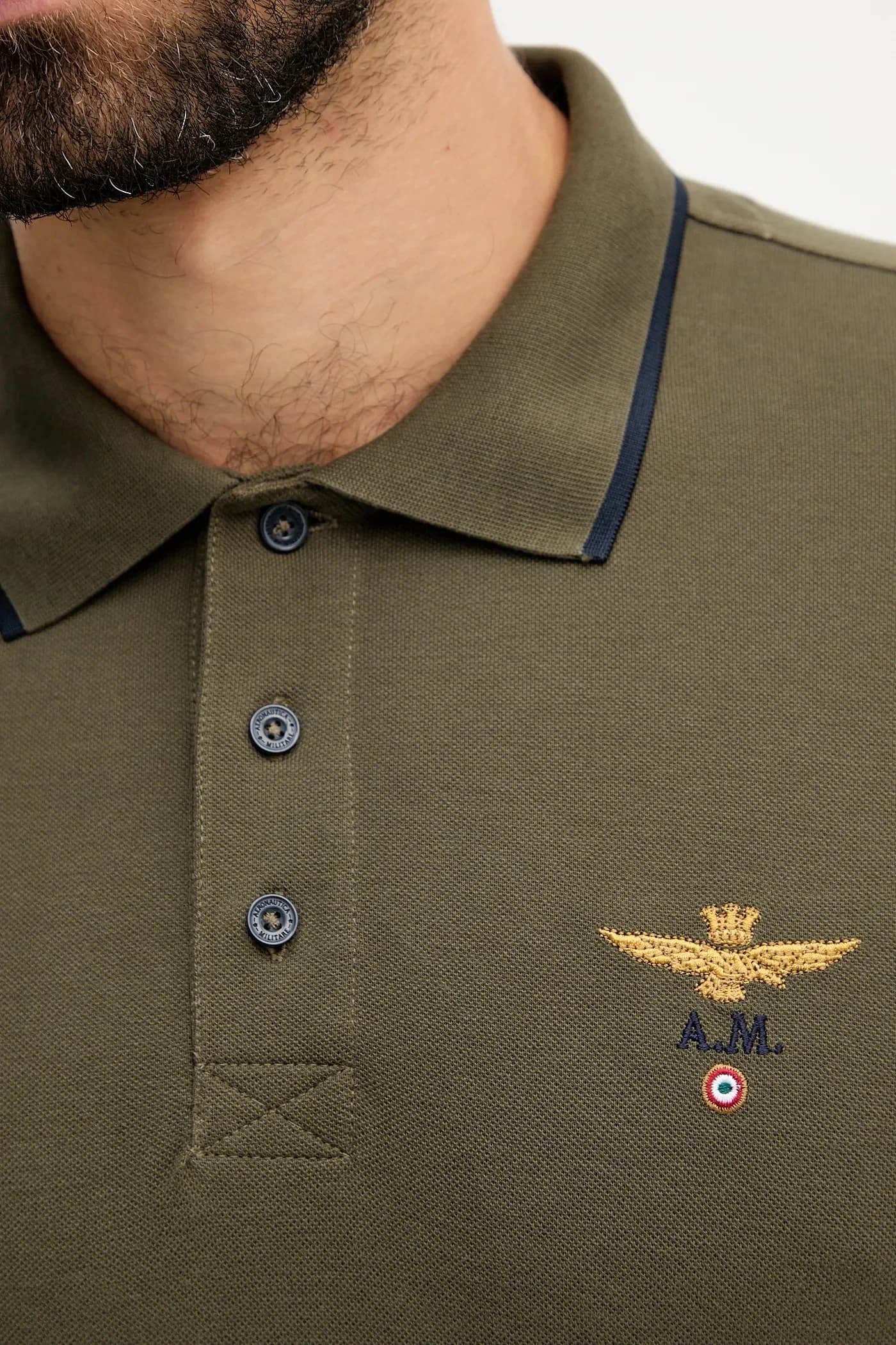 Хлопковая рубашка с длинным рукавом - фото 5