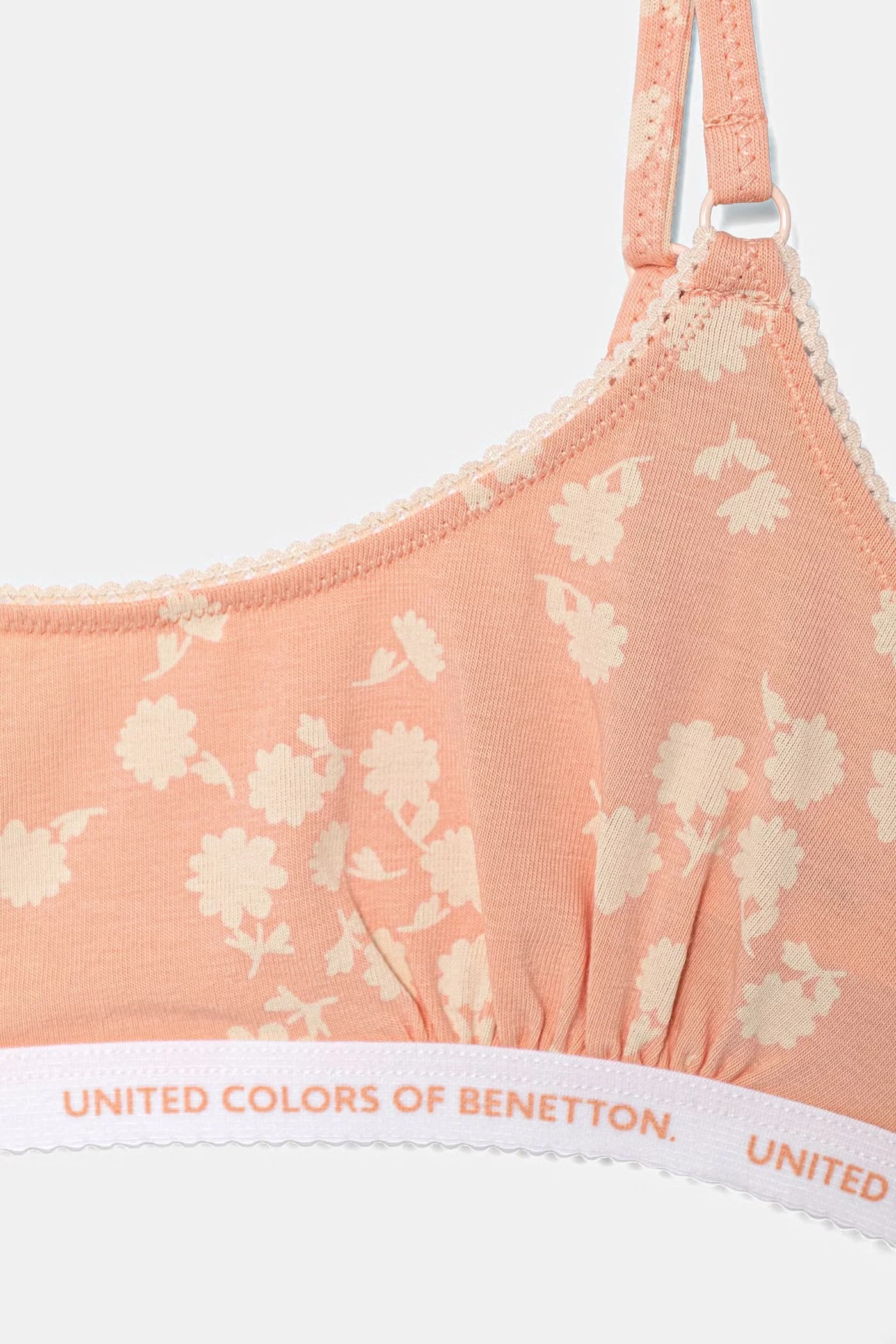 Детский хлопковый бюстгальтер с эластаном, 2 шт. - фото 4