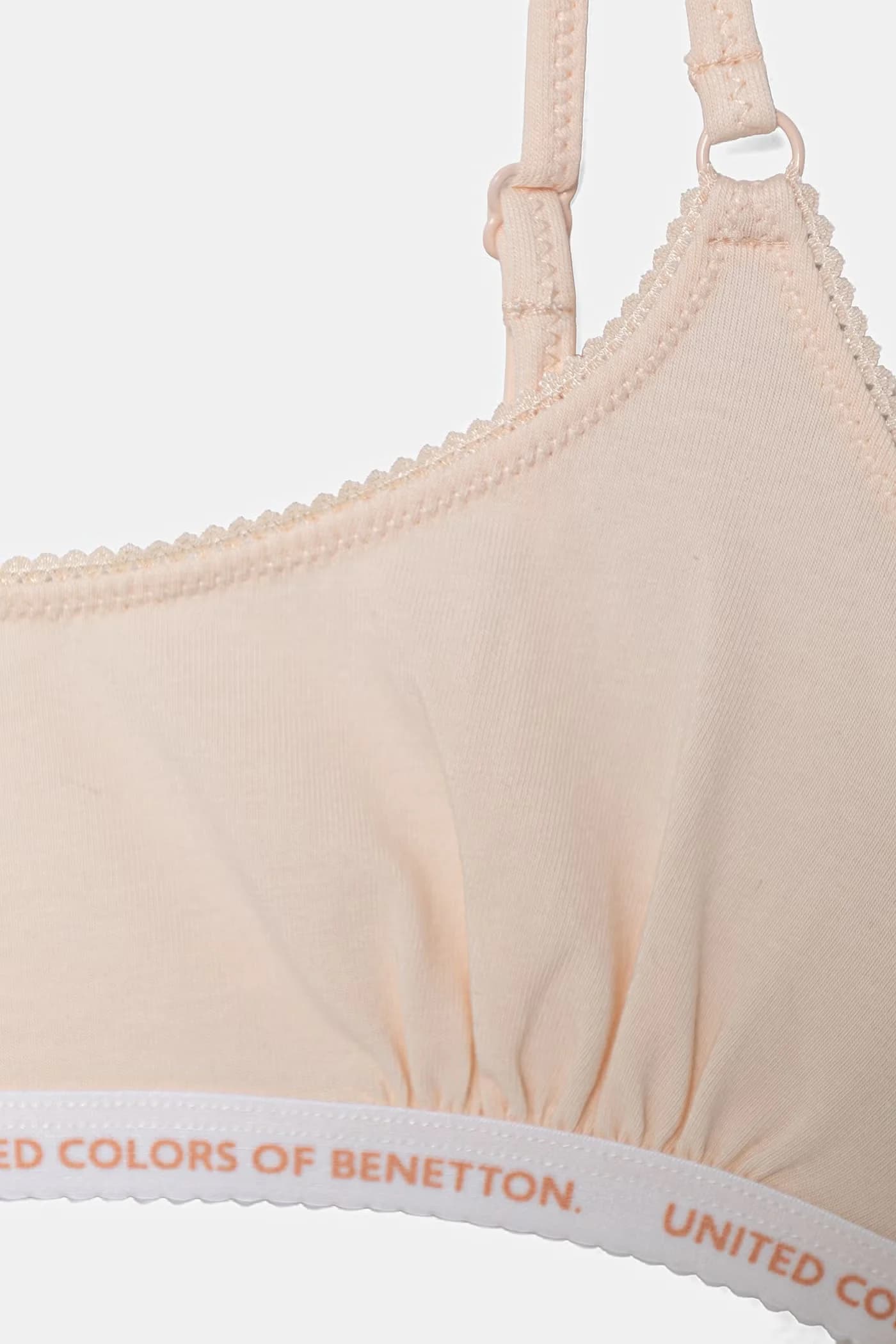 Детский хлопковый бюстгальтер с эластаном, 2 шт. - фото 5