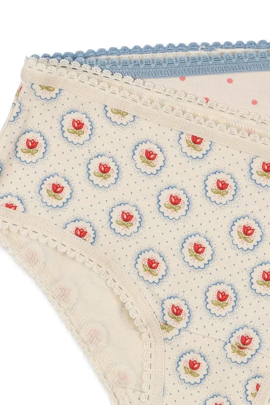 Трусы детские BASIC GIRL UNDERPANTS GOTS 2 шт. - фото 3