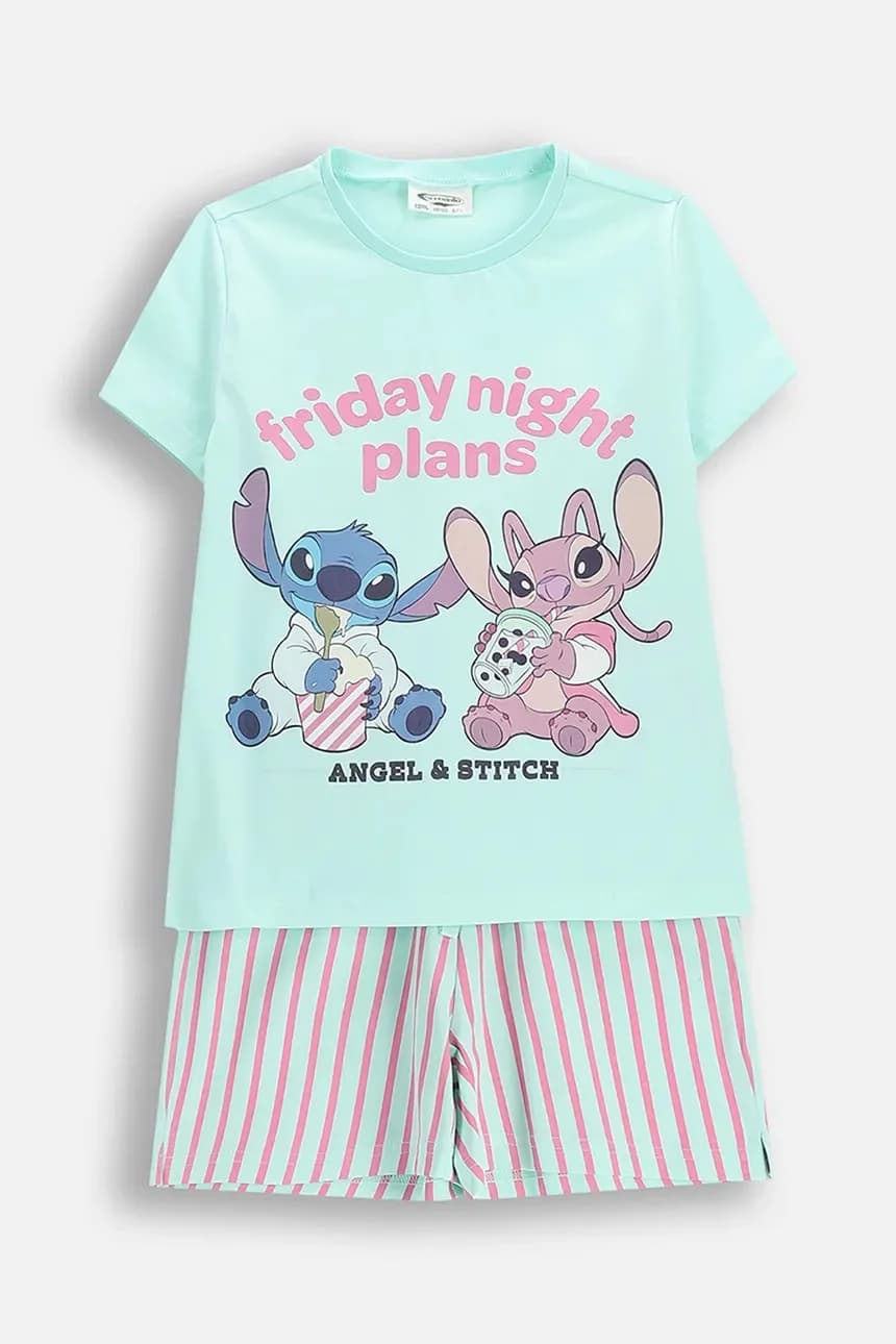 Хлопковая детская пижама-двойка