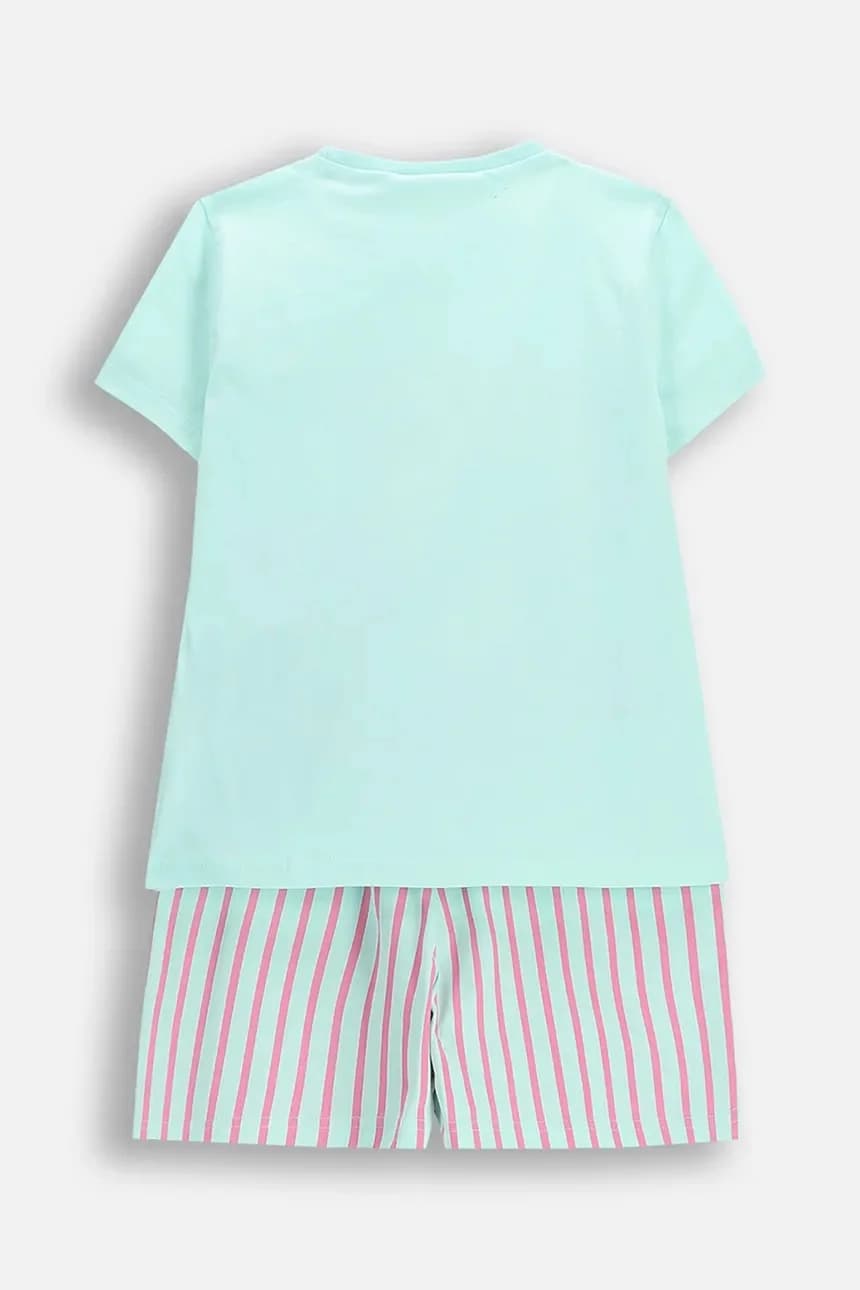 Хлопковая детская пижама-двойка - фото 2