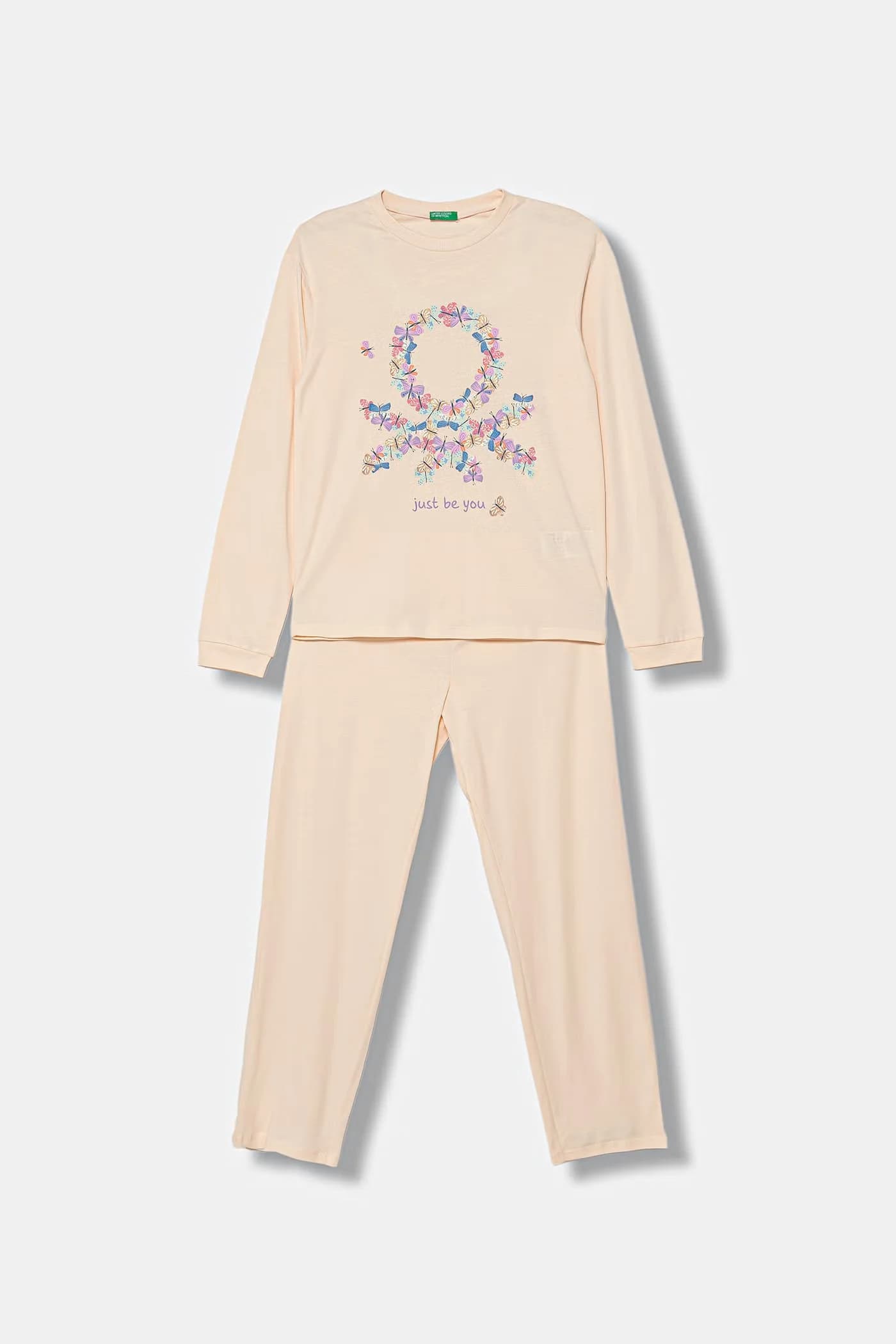 Хлопковая детская пижама-двойка