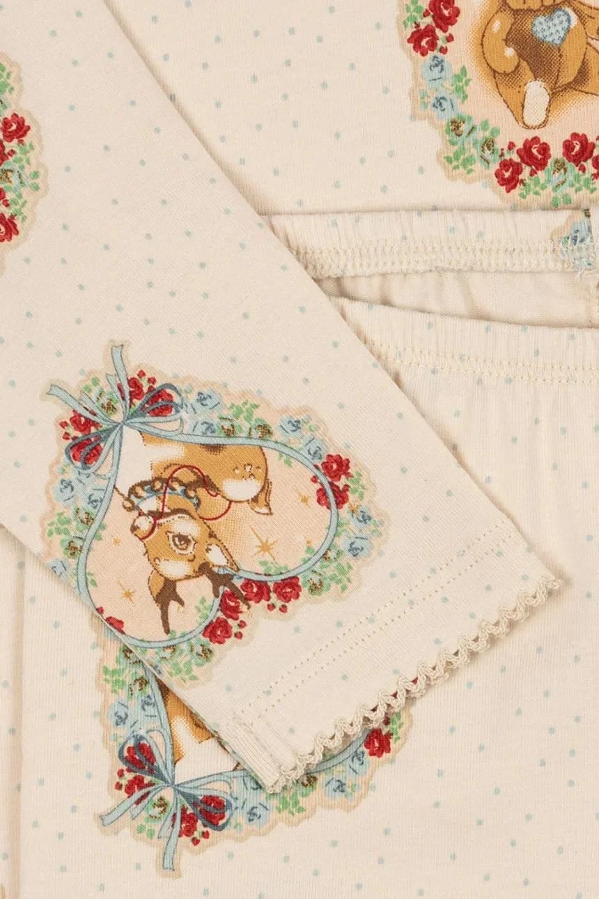 Детские пижамы БАЗОВЫЙ КОМПЛЕКТ БЛУЗКА/БРЮКИ GOTS - фото 4