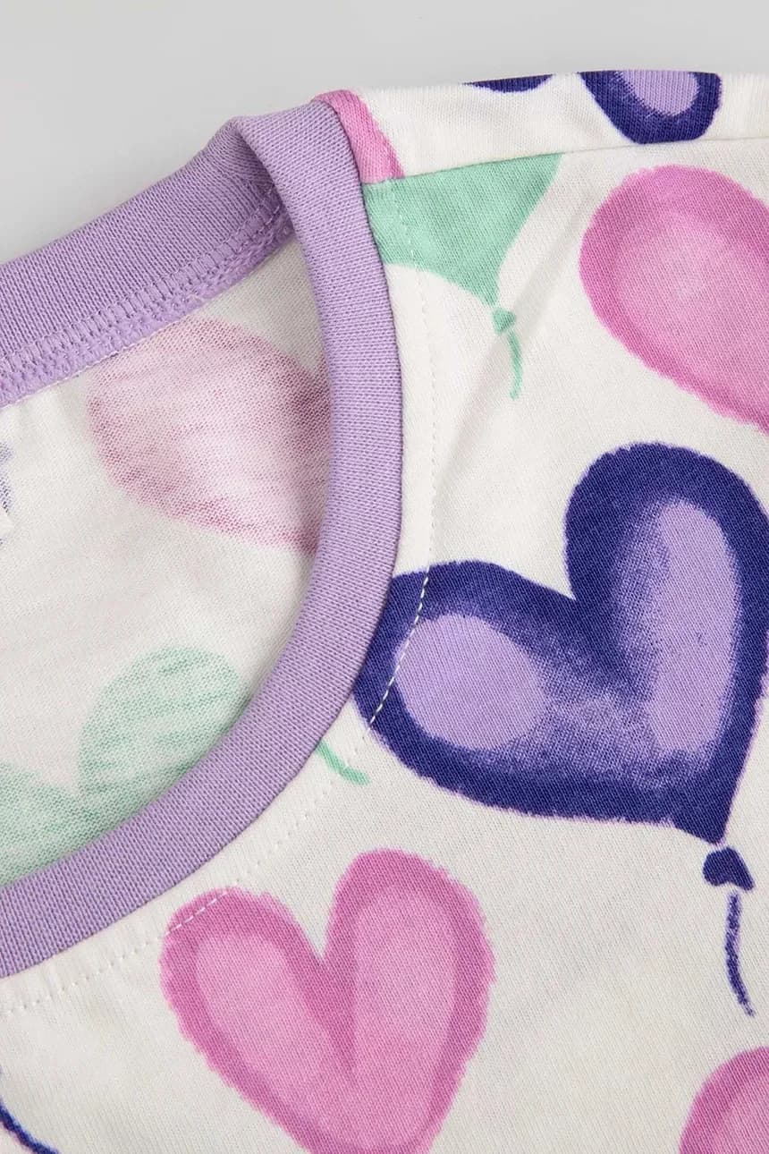 Детский хлопковый пижамный комплект - фото 3