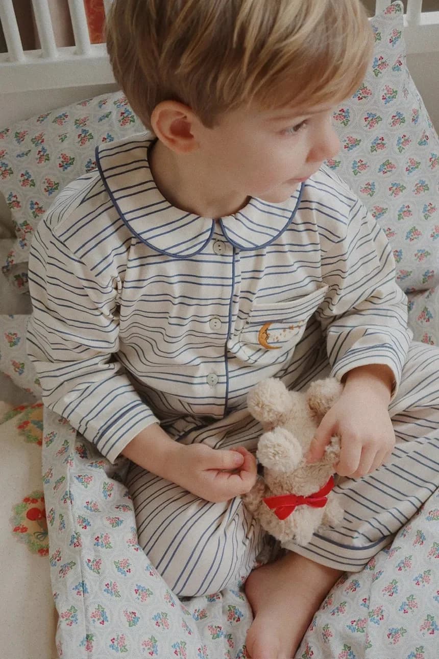 Детская хлопковая пижама PIO SET GOTS