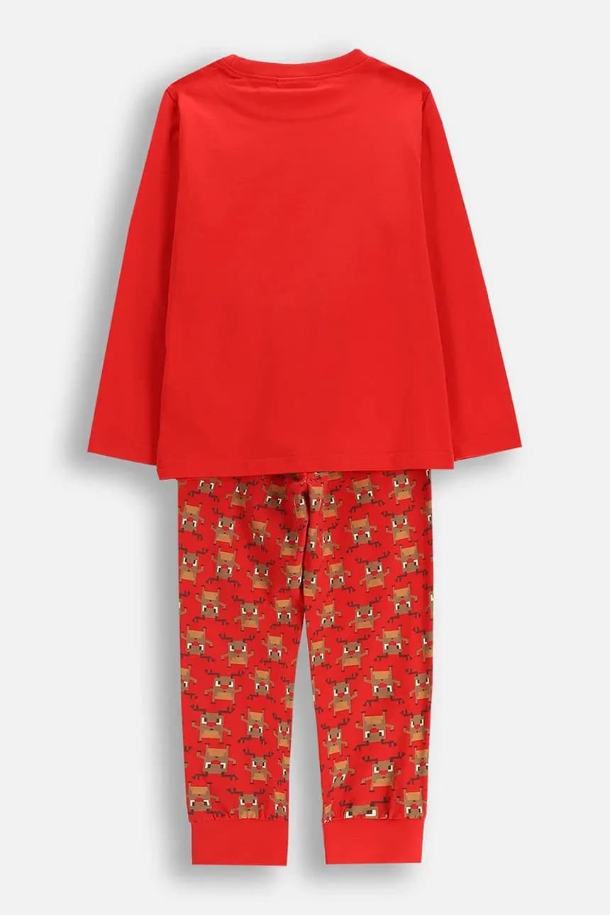 Детский хлопковый пижамный комплект - фото 2