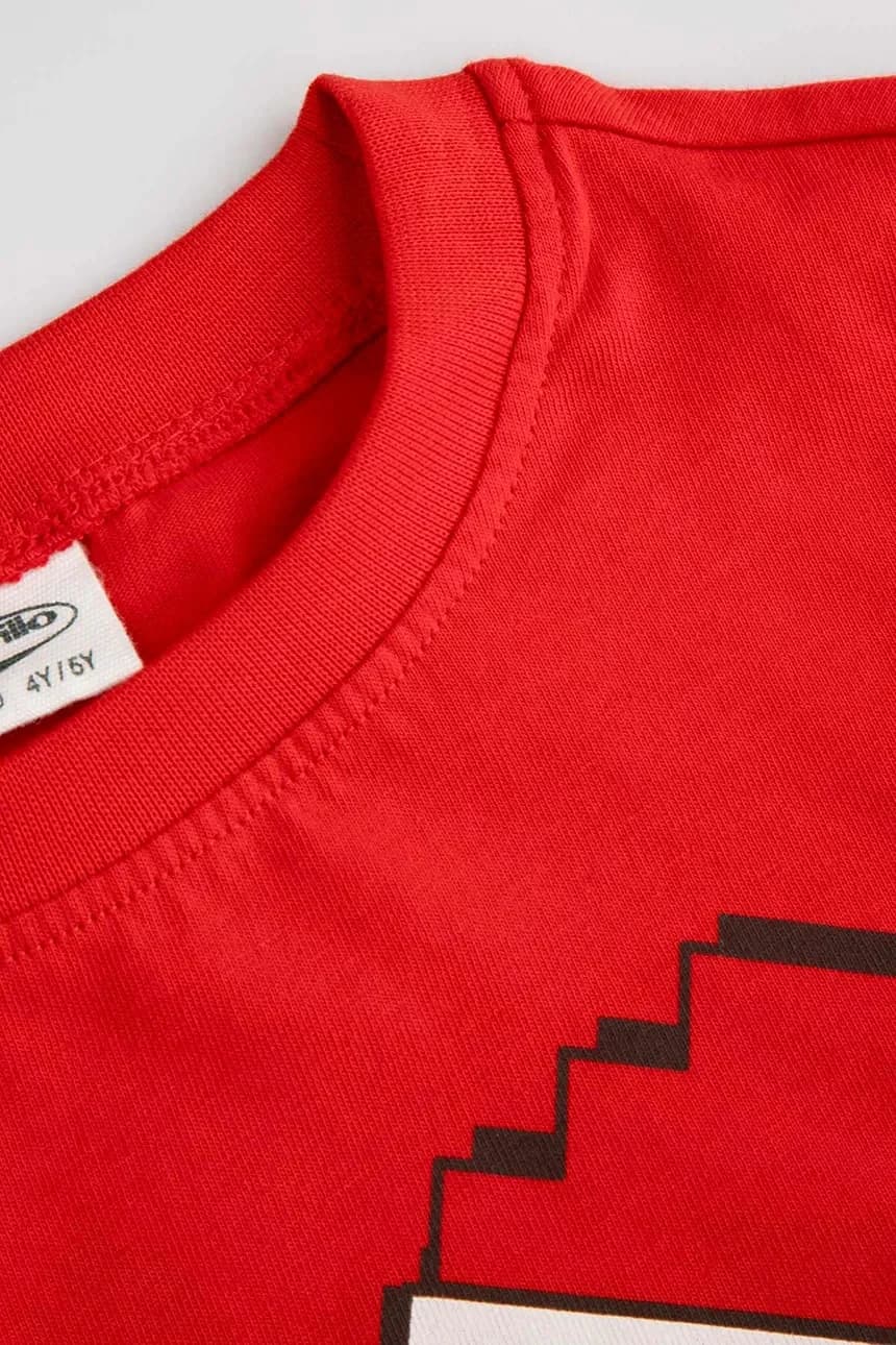 Детский хлопковый пижамный комплект - фото 3