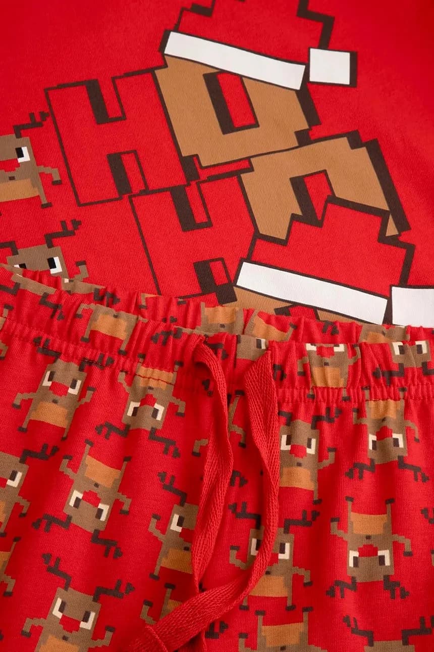 Детский хлопковый пижамный комплект - фото 4