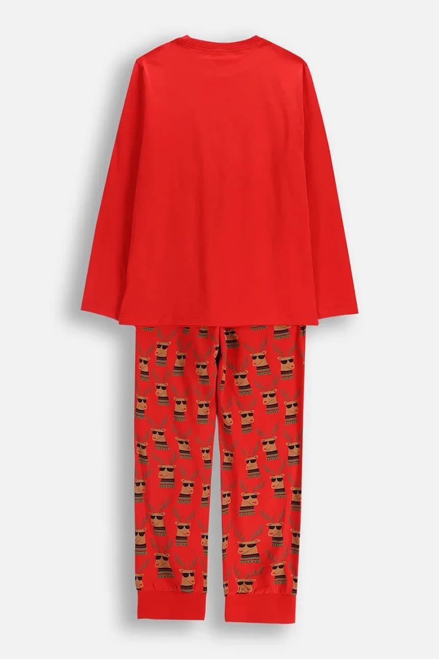 Детский хлопковый пижамный комплект - фото 2