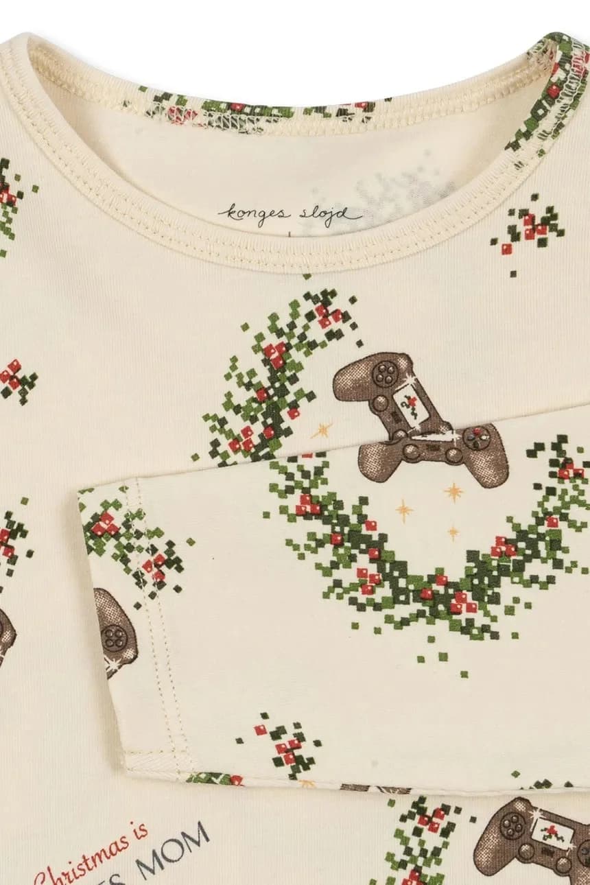 Детские пижамы БАЗОВЫЙ КОМПЛЕКТ БЛУЗКА/БРЮКИ GOTS - фото 3