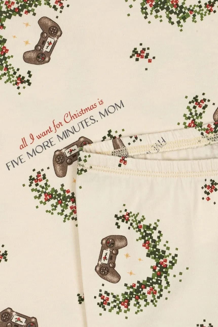 Детские пижамы БАЗОВЫЙ КОМПЛЕКТ БЛУЗКА/БРЮКИ GOTS - фото 4