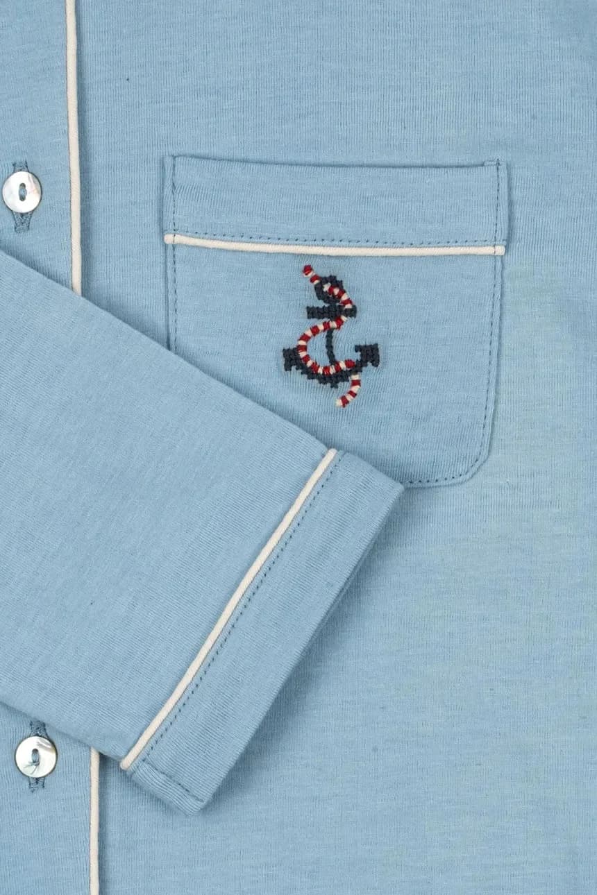 Детская хлопковая пижама PIO SET GOTS - фото 5