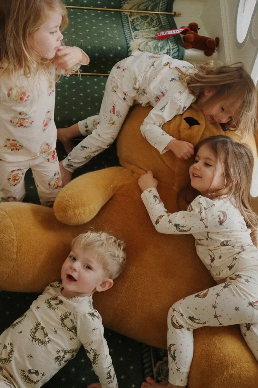 Детские пижамы БАЗОВЫЙ КОМПЛЕКТ БЛУЗКА/БРЮКИ GOTS - фото 8