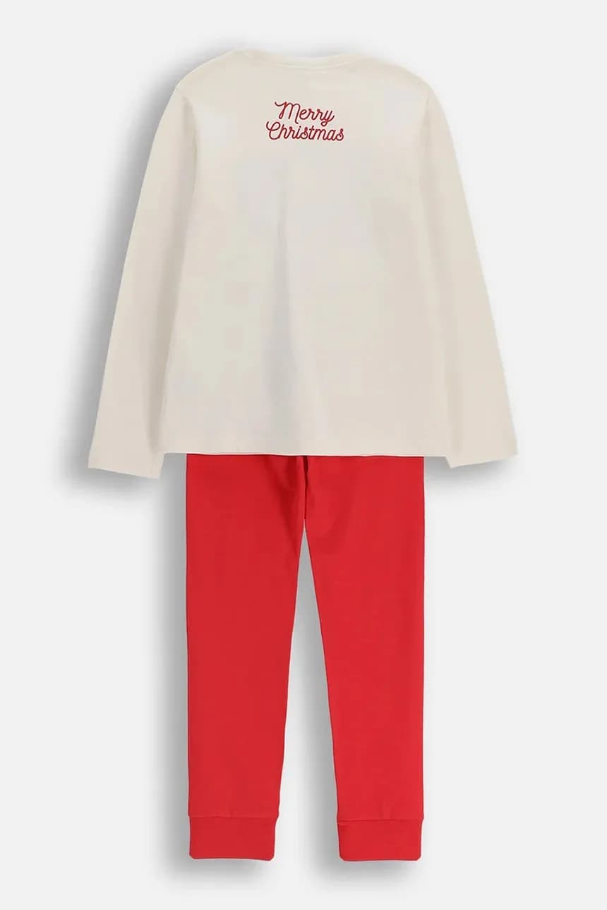 Детский хлопковый пижамный комплект - фото 2