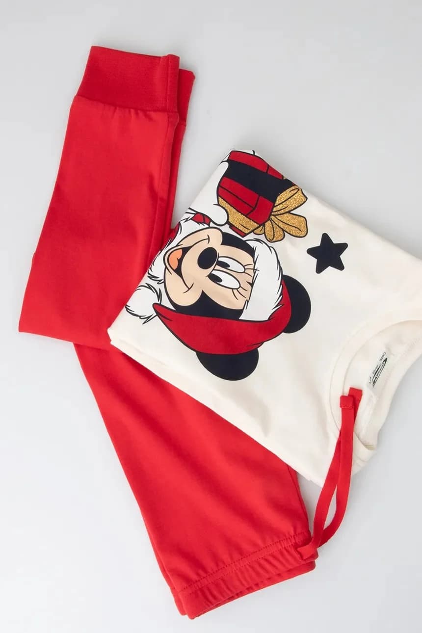 Детский хлопковый пижамный комплект - фото 5