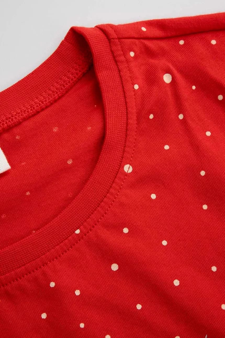 Детский хлопковый пижамный комплект - фото 3