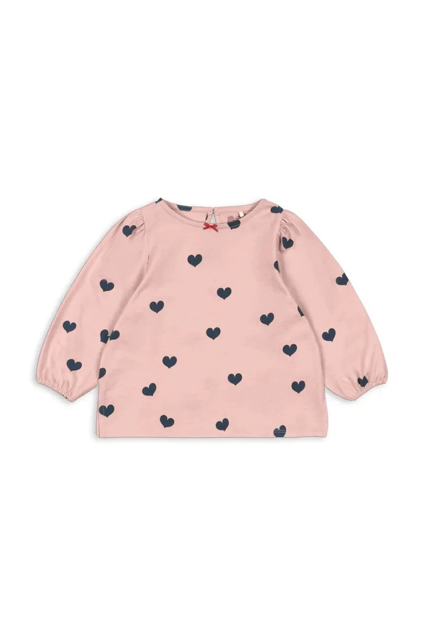 Детская хлопковая блузка DREY SLIT BLOUSE GOTS