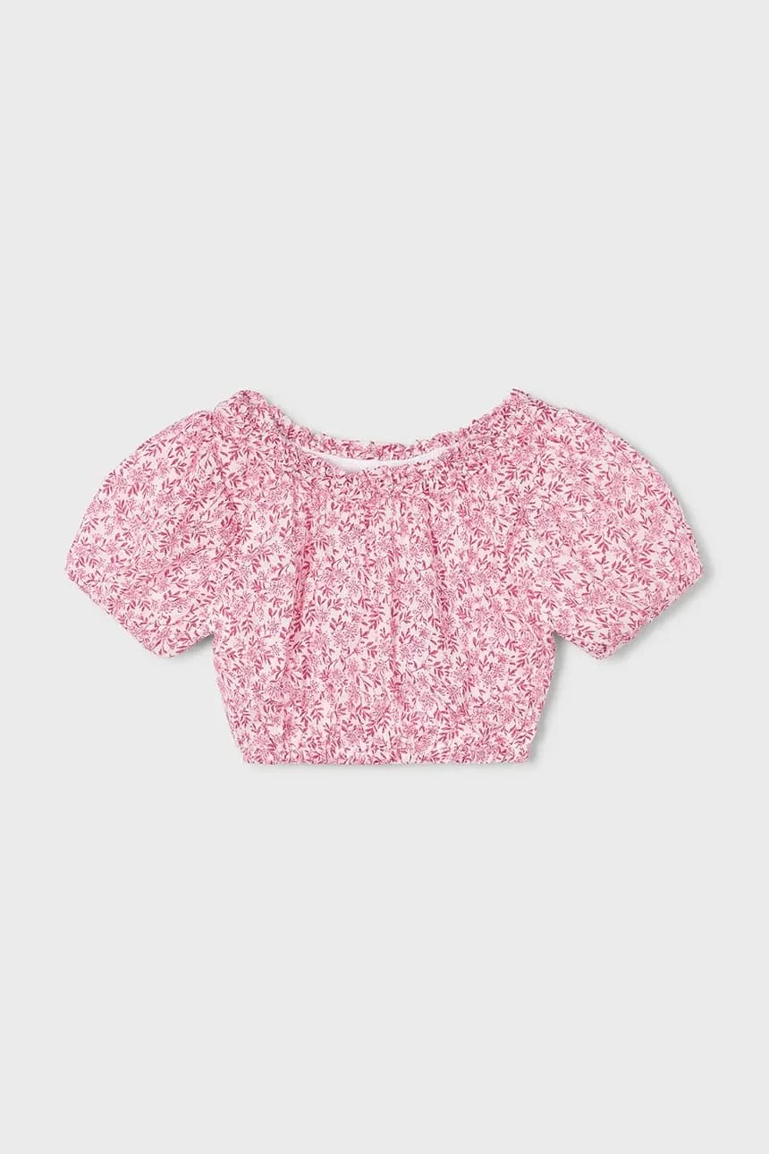 Детская хлопковая блузка