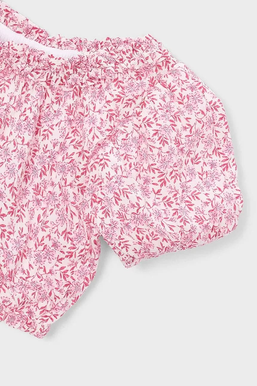 Детская хлопковая блузка - фото 3