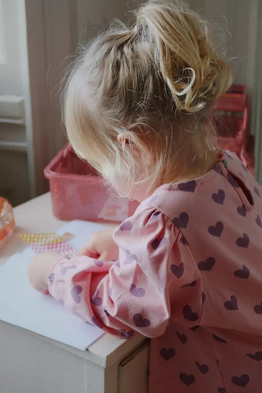 Детская хлопковая блузка DREY SLIT BLOUSE GOTS - фото 8