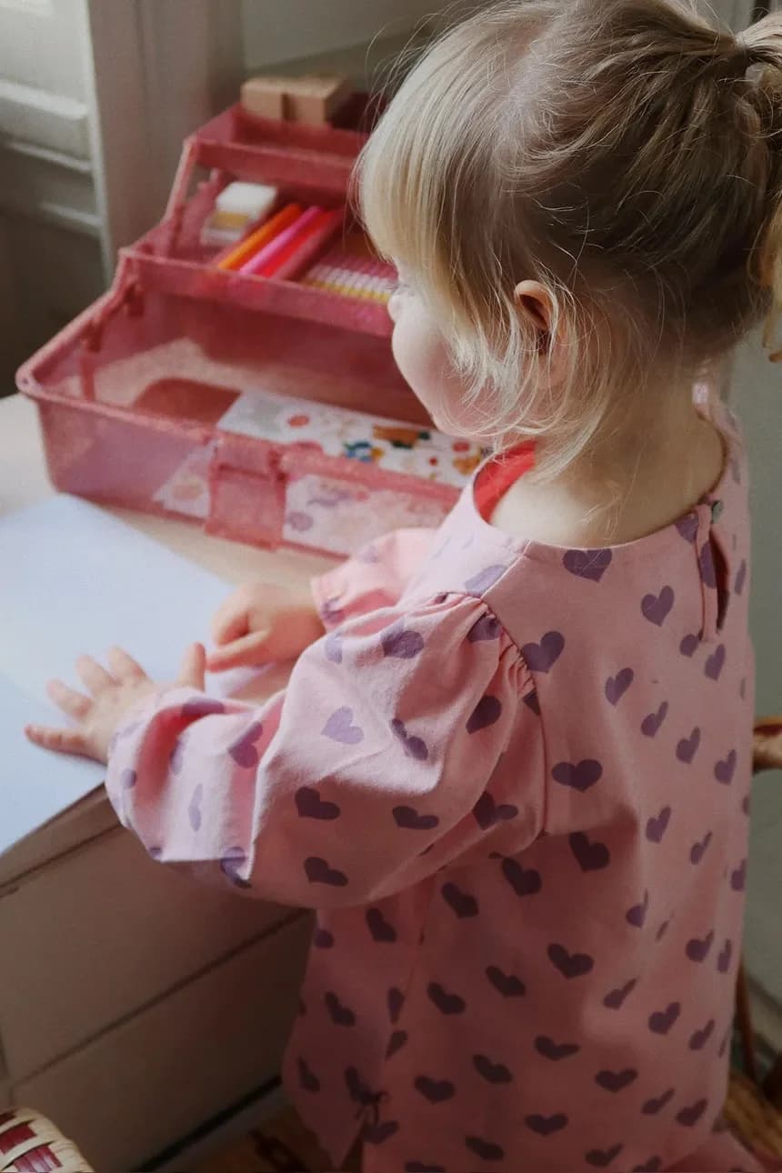 Детская хлопковая блузка DREY SLIT BLOUSE GOTS - фото 9