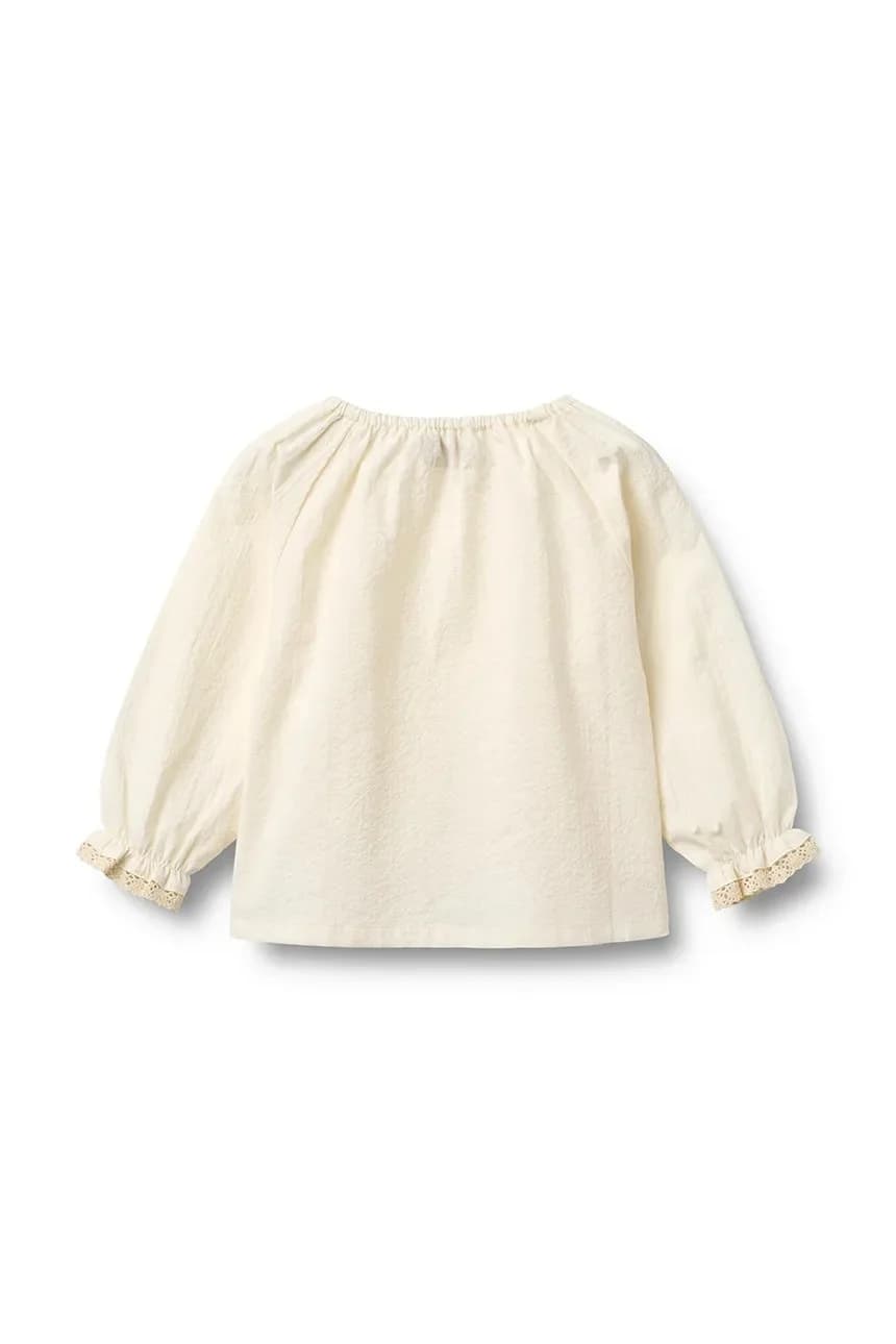 Хлопковая детская блузка - фото 2