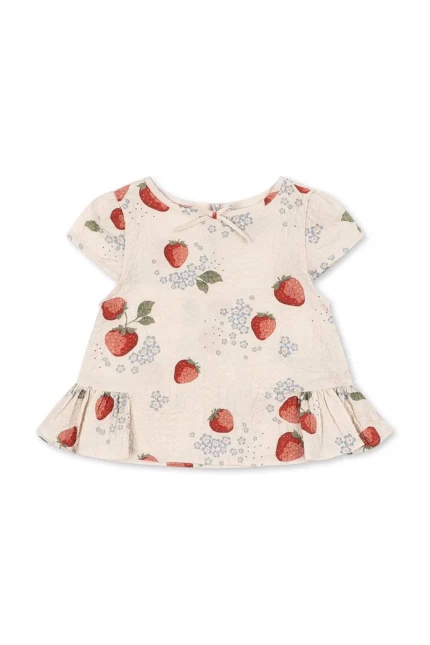 Детская хлопковая блузка AVA SS TOP GOTS