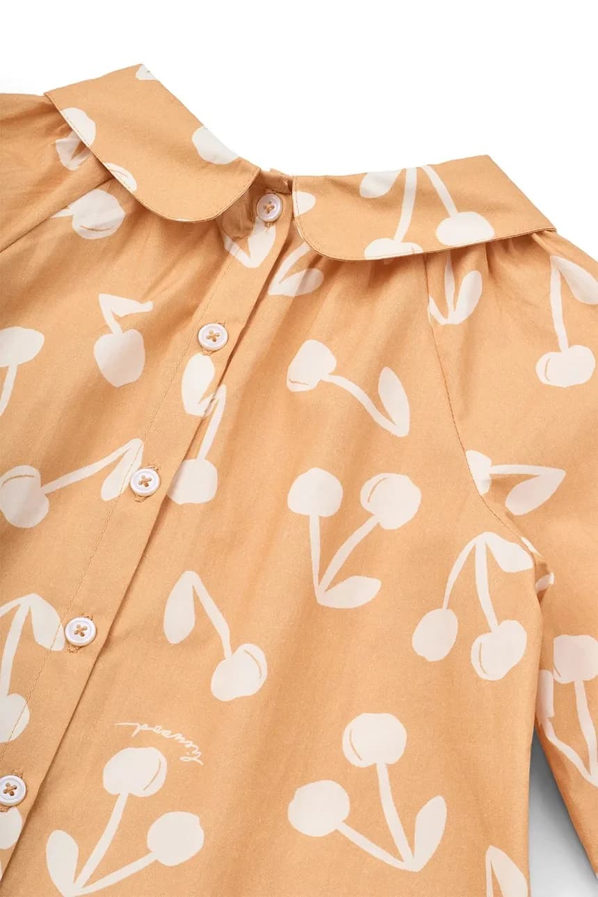 Детская хлопковая блузка Rhea Printed Top - фото 3