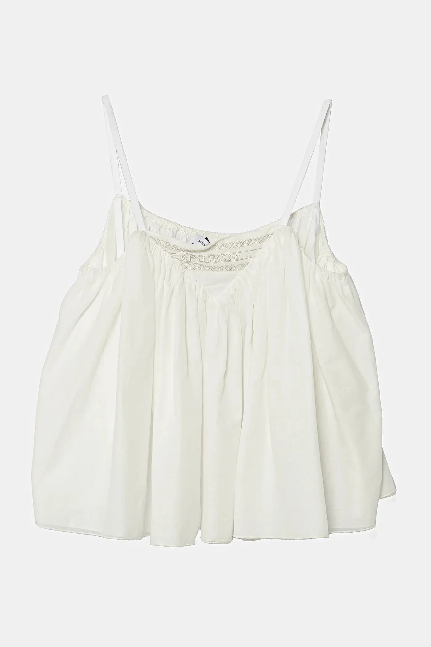 Детская хлопковая блузка - фото 2