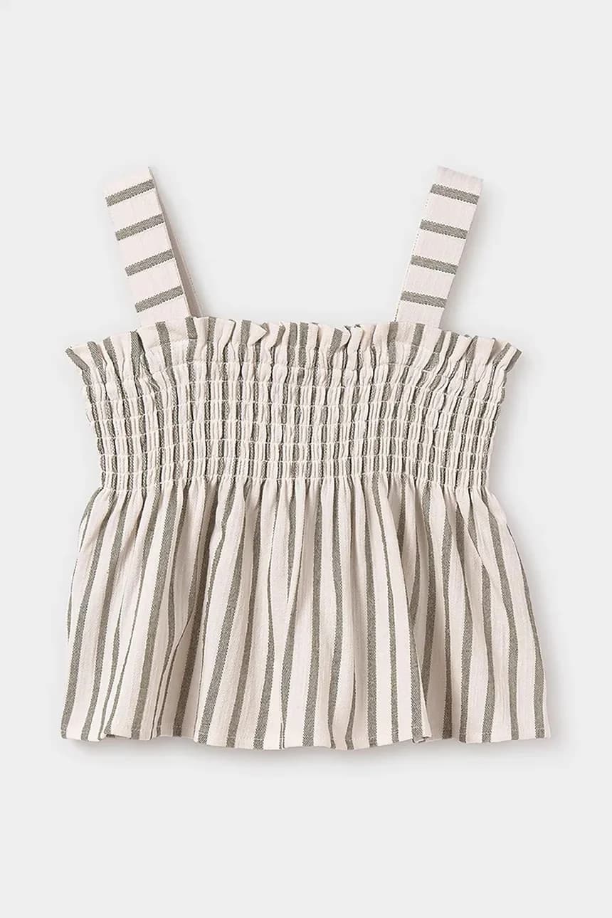 Детская хлопковая блузка - фото 2