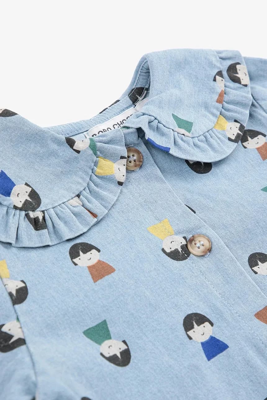 Хлопковая детская блузка Game Pawns - фото 3