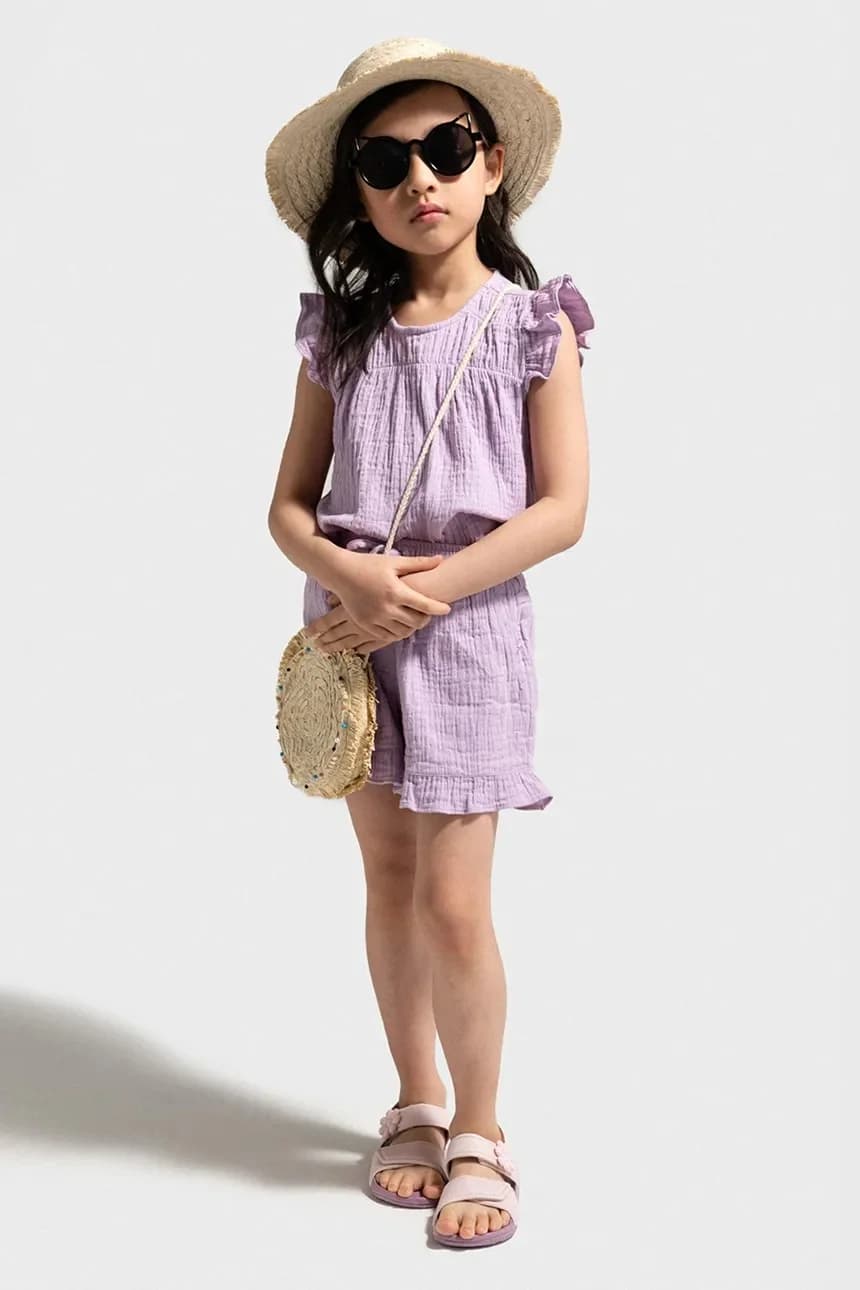 Детская хлопковая блузка