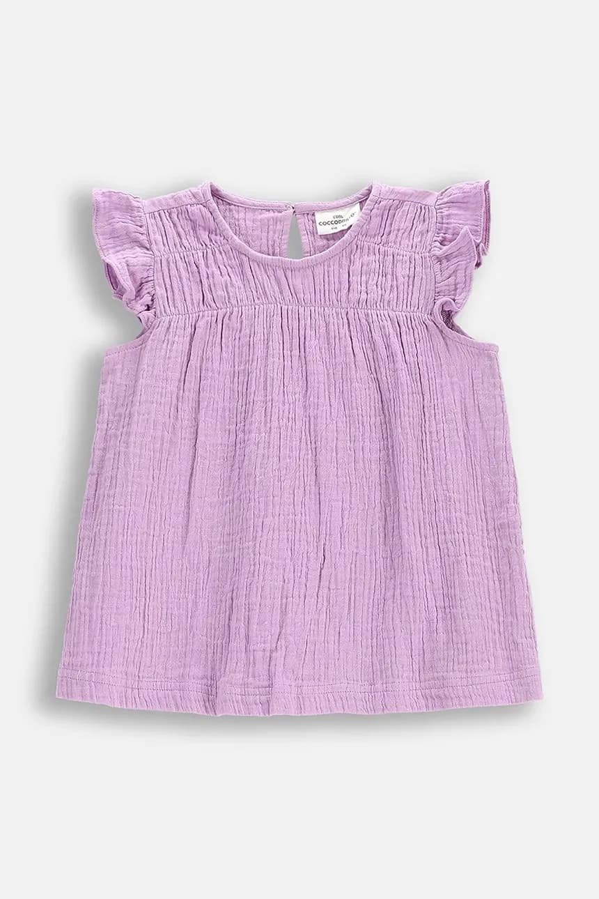 Детская хлопковая блузка - фото 2