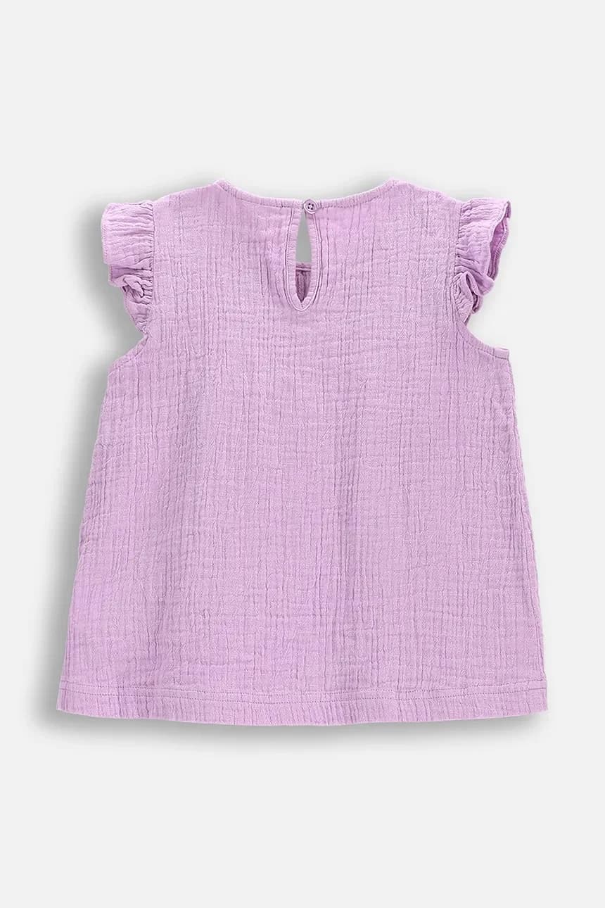 Детская хлопковая блузка - фото 3