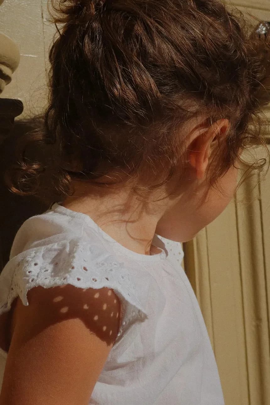 Детская хлопковая блуза RHW X KS FIORI TOP GOTS - фото 7