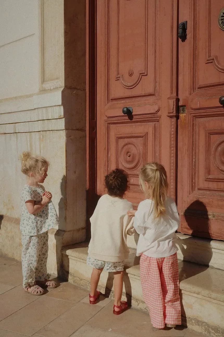 Детская хлопковая блуза RHW X KS MIOBLU TOP GOTS - фото 8