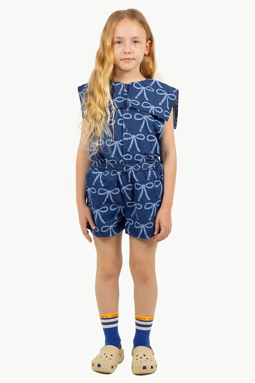 BOWS BLOUSE детская джинсовая блузка - фото 4