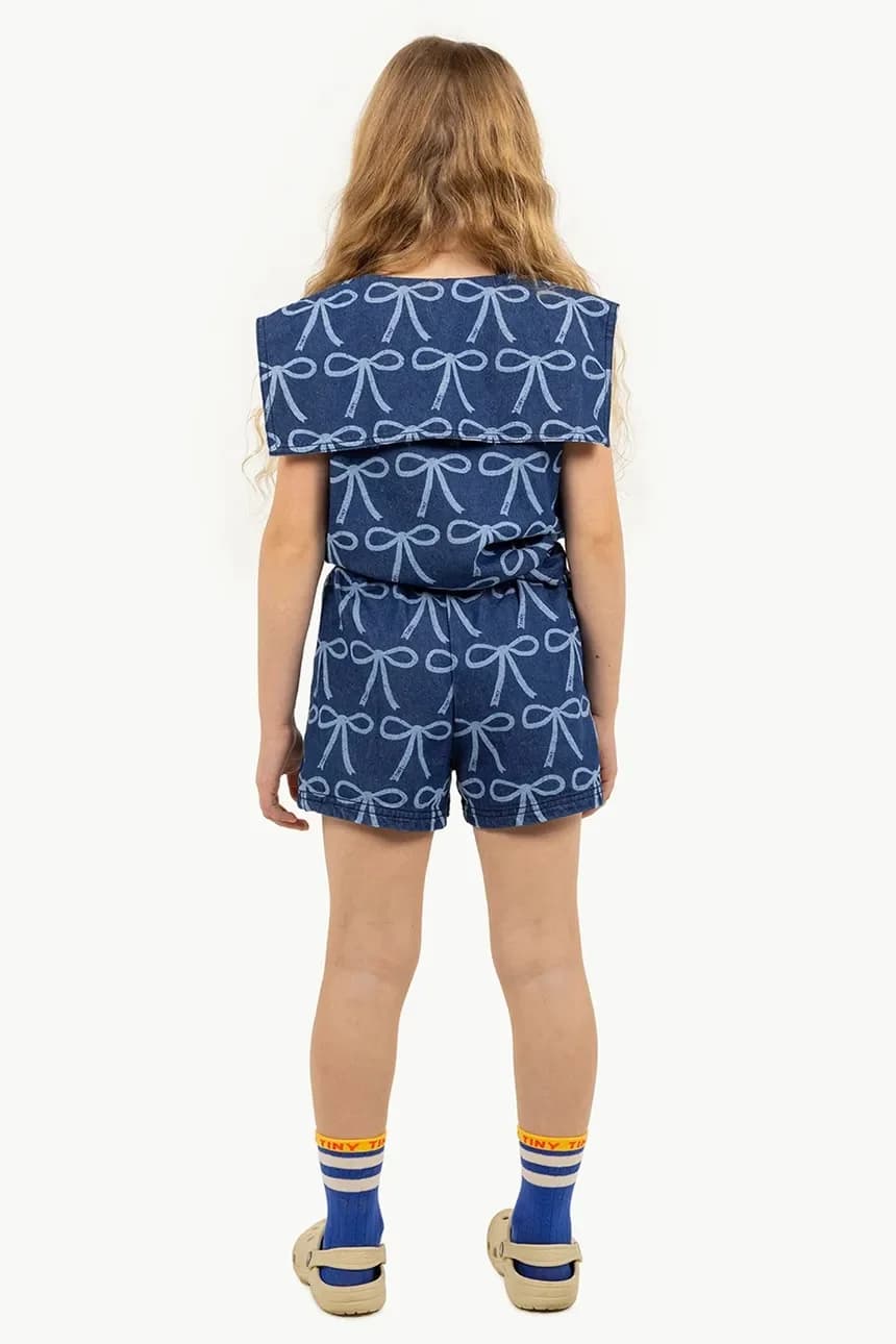 BOWS BLOUSE детская джинсовая блузка - фото 5