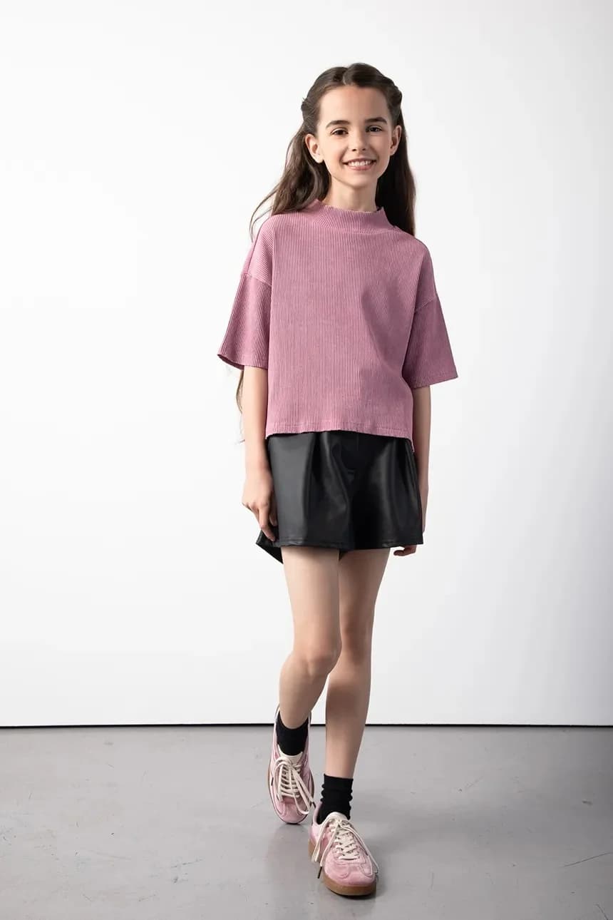 Детская хлопковая блузка - фото 6