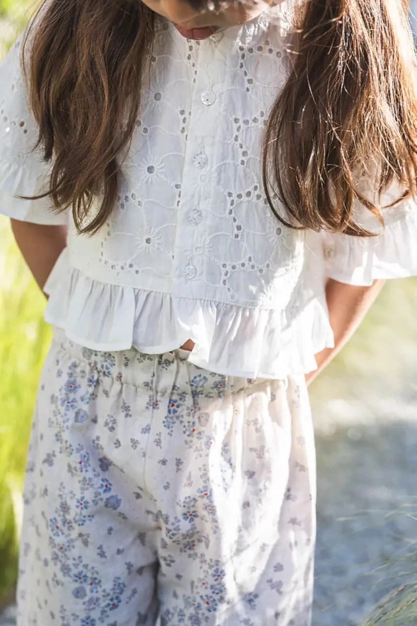 Детская хлопковая блузка Ibbi - фото 4